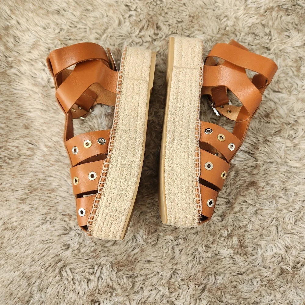 Free People leather gladiator